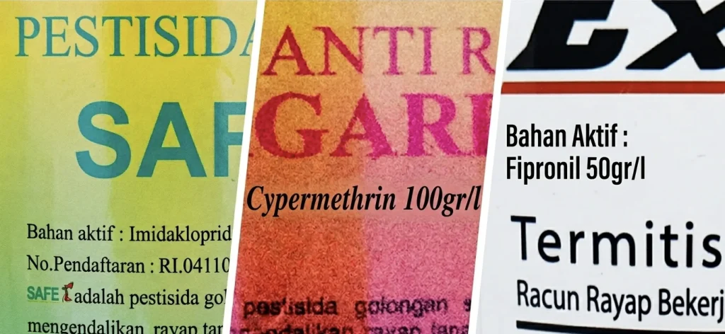 bahan aktif termitisida profesional