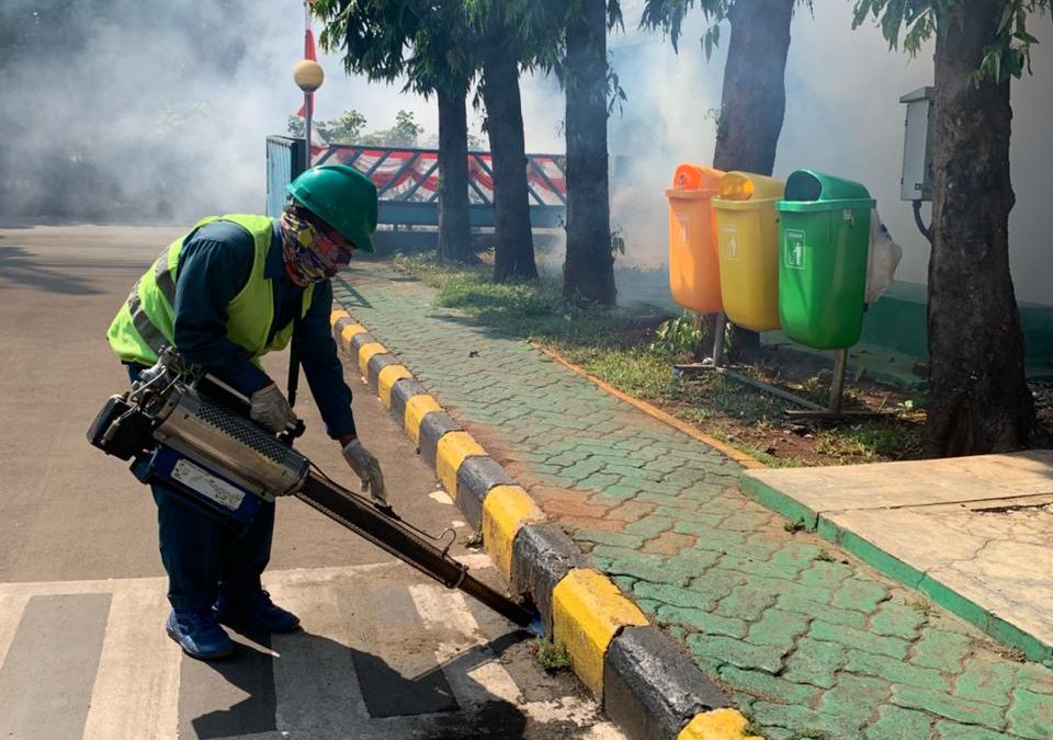basmi nyamuk dengan fogging